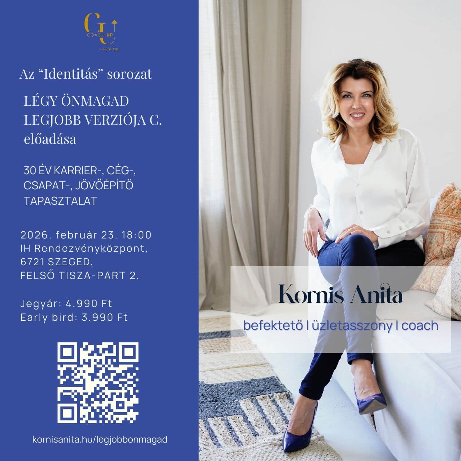 Légy önmagad legjobb verziója - jegy